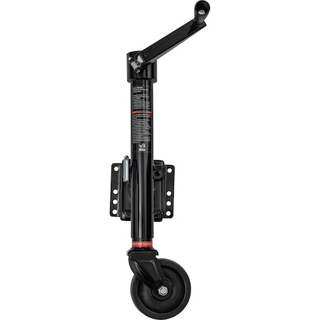 Buyers 5331500 Drill-powered Swing Away Trailer Jack- Zic Plated