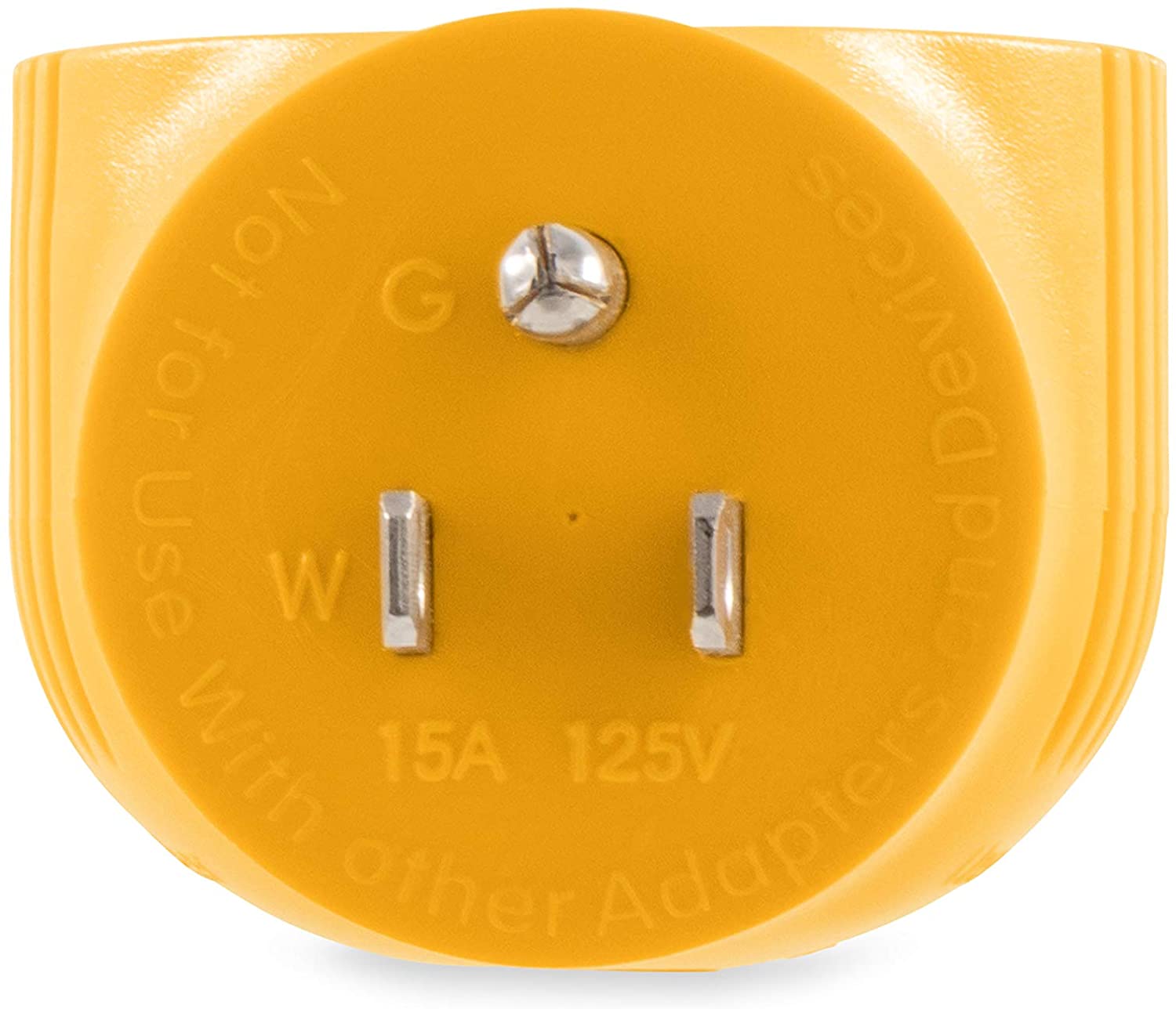 Camco 15Amp Male to 30Amp Female 90 Degree Electrical Adapter 55325