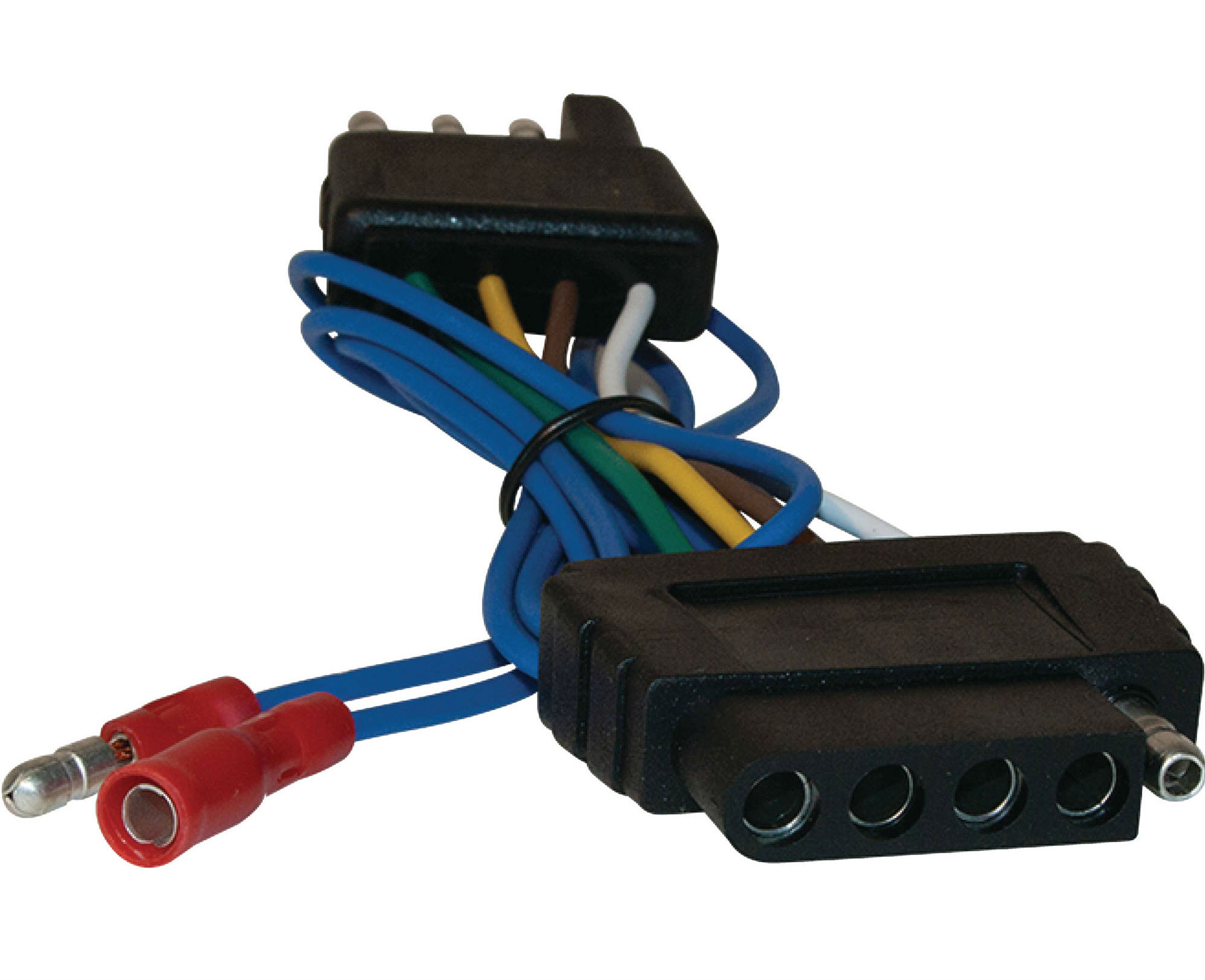Seachoice 57721 4 Flat to 5 Flat Trailer Wiring Adapter