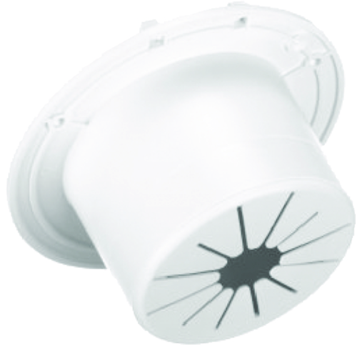 Thetford Deluxe Electrical Cable Hatch With Back | White | 94329