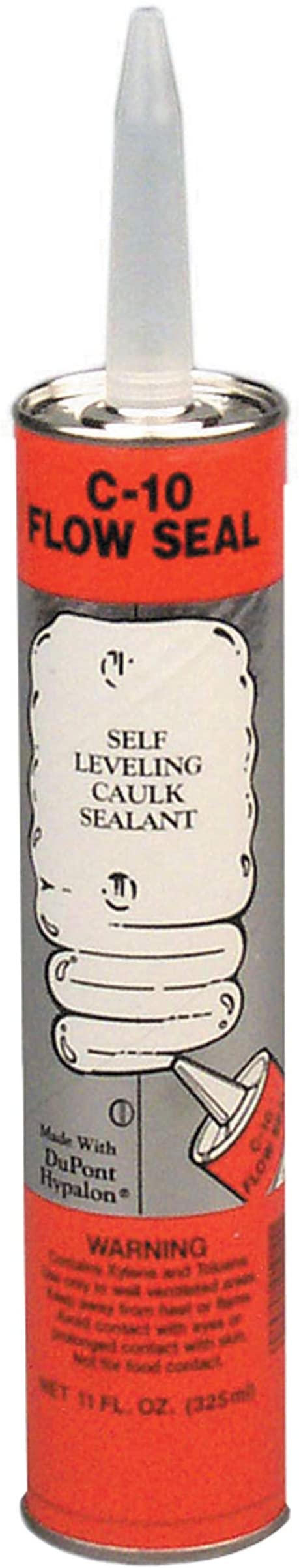 Dyco C10W Flow Seal Self Leveling Caulk Sealant - White