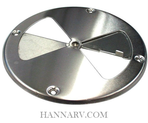 Trailer Roof Vent Two-Way Roof Vent With Black Plastic Trim Grommet For Trailers, Campers, RVs Trailer Wall Vent - Foto 12