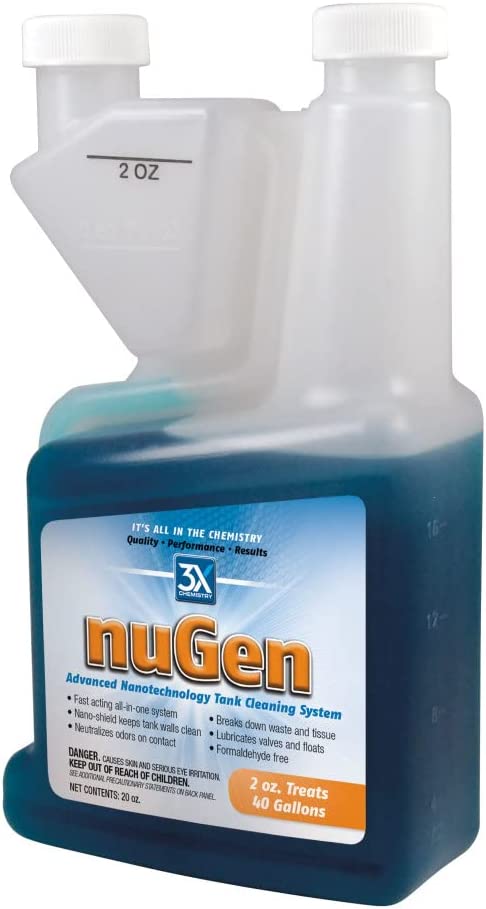 3X Chemistry 139 NuGen Holding Tank Cleaner - 20 Ounce