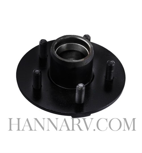 Dexter 8-258-5 Painted Hub Only - 5 on 4.5 - 6.5 Inch Hub Flange - L44643 Bearings - Fits BT8 1 Inch Spindle