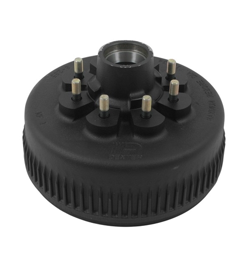 Dexter 8-285-11 E-Z Lube Hub and Drum Only - 4.75 Inch Pilot - Fits Dexter 8000 Lbs Axles - 9/16 Inch Studs