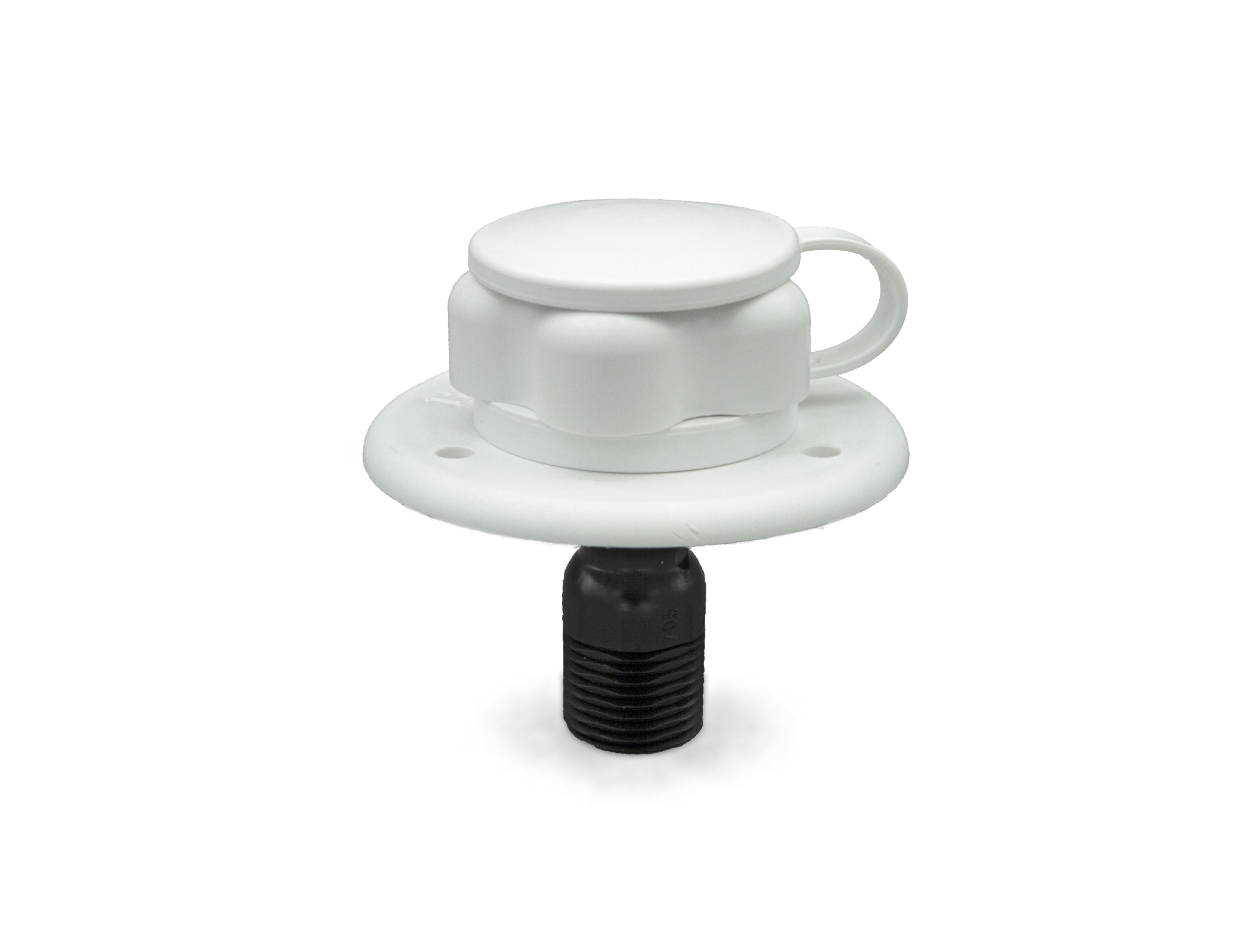Thetford City Water Flange with Plastic Check Valve