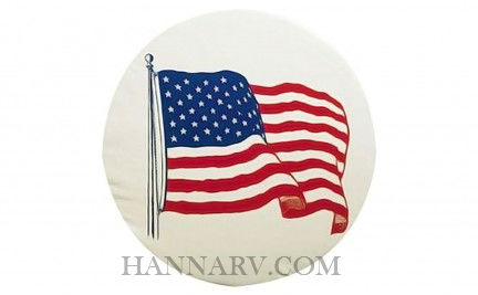 ADCO 1787 U.S. Flag Tire Cover Size J