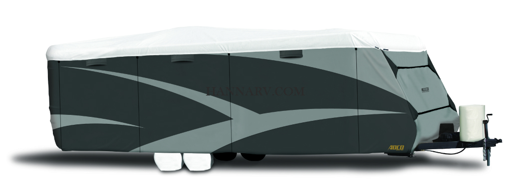 ADCO 34838 Designer Series Tyvek Plus Wind Travel Trailer RV Cover Up To 15-feet