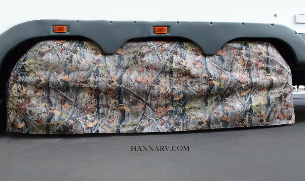 ADCO 3682 Game Creek Oaks Camouflage Tyre Gard Tire Cover Triple Axle Size  Large Hanna Trailer Supply