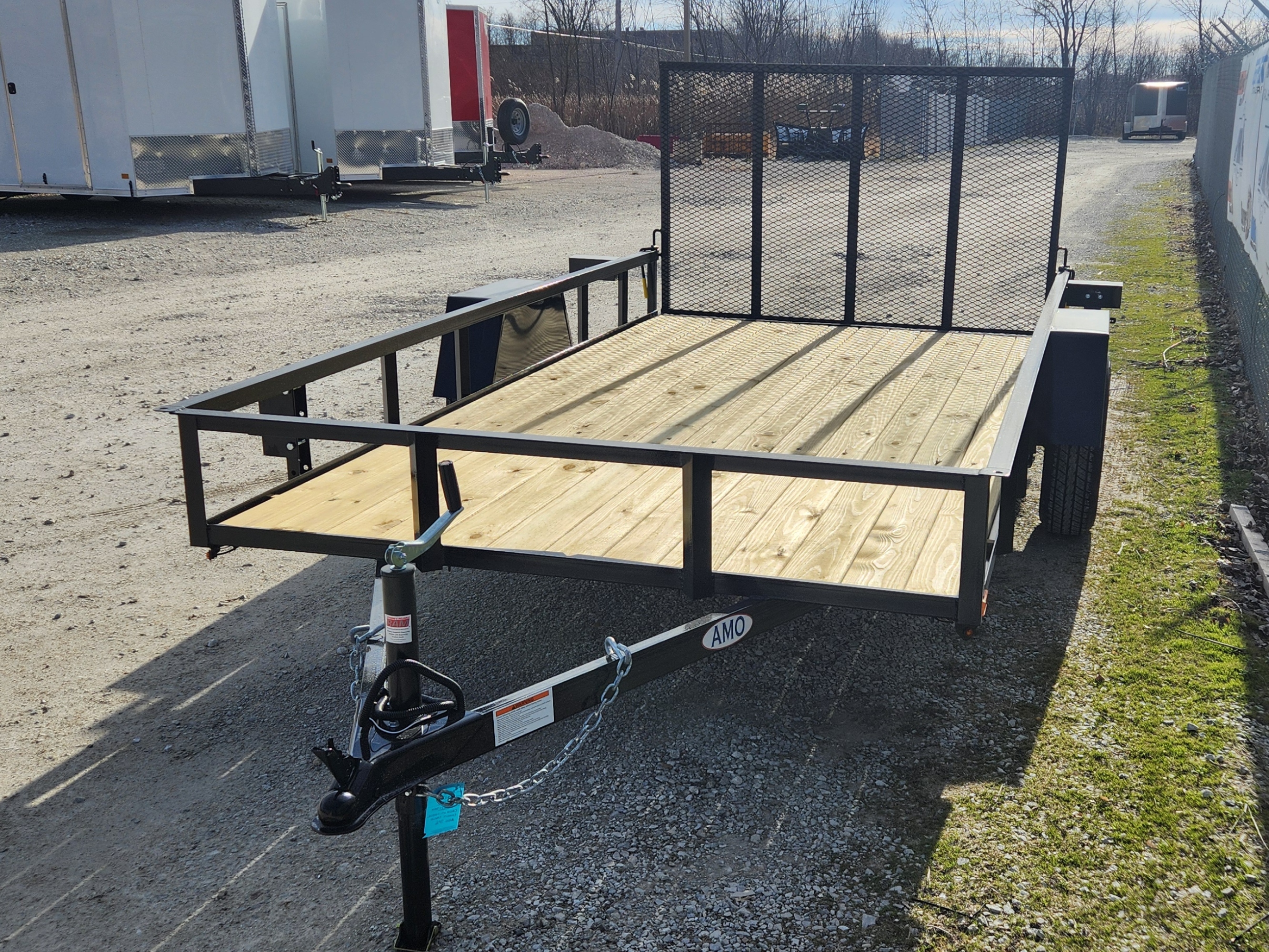 Gate Ramp For Utility Trailer AMO 76