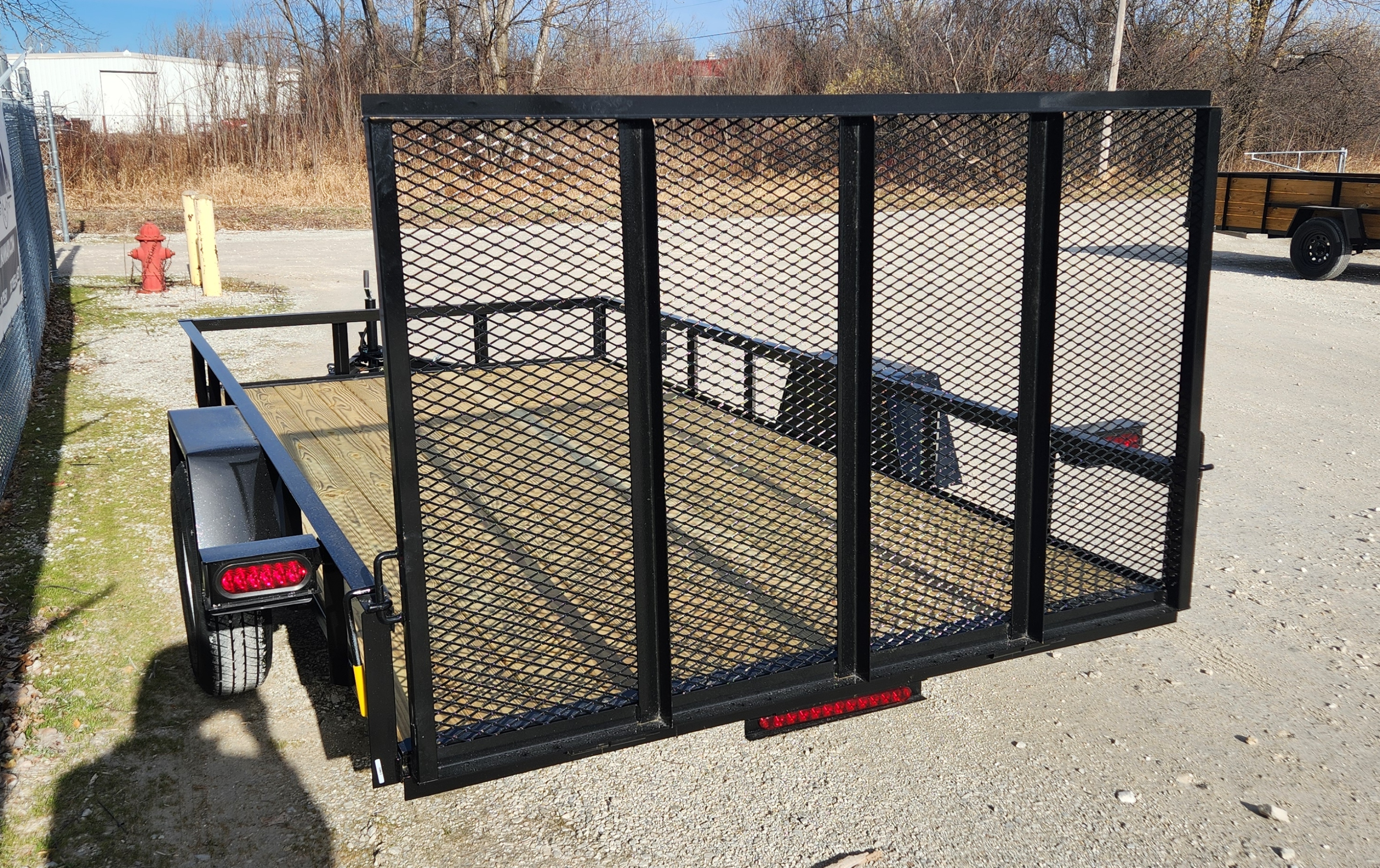 Gate Ramp For Utility Trailer AMO 76
