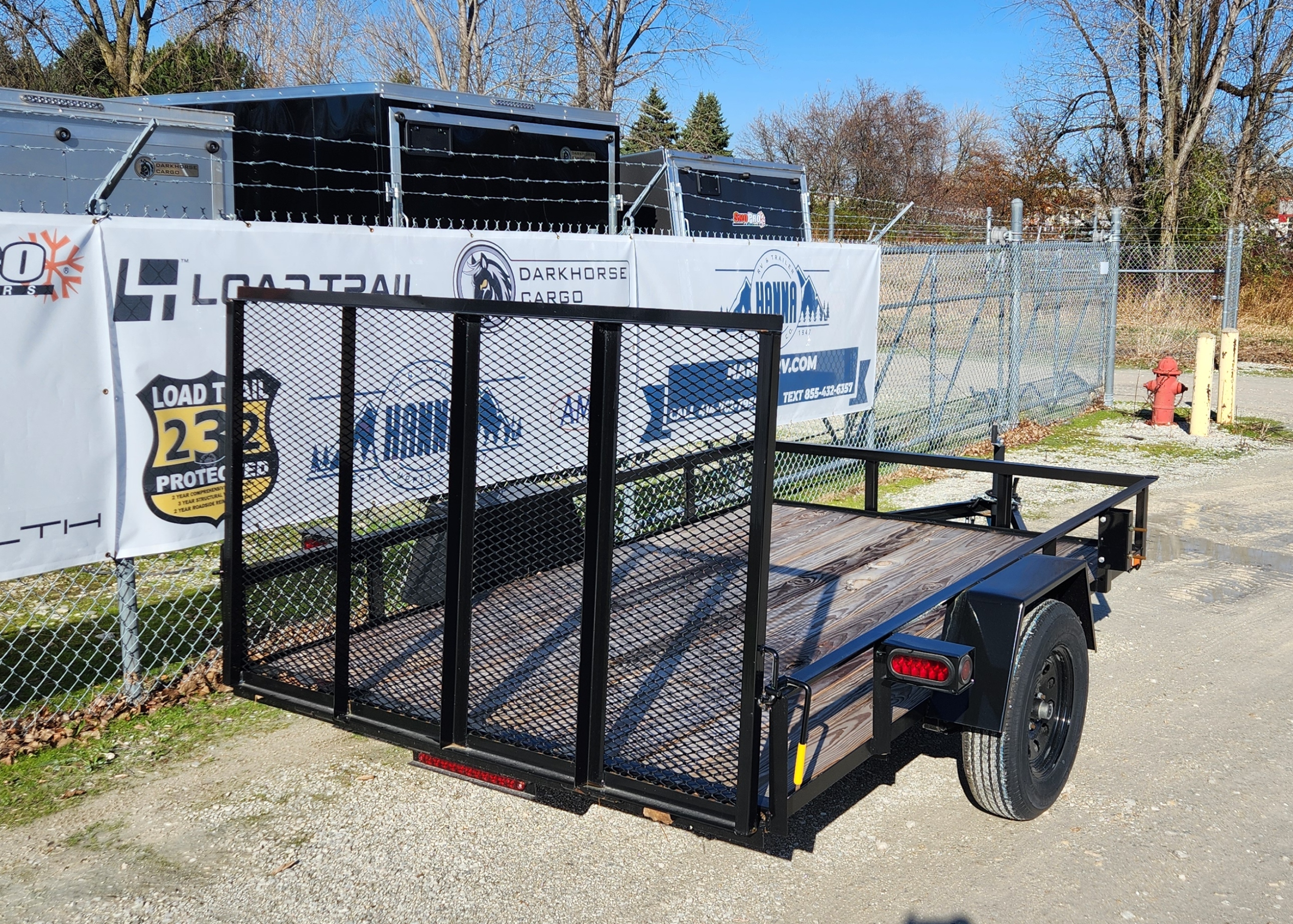 Gate Ramp For Utility Trailer AMO 76