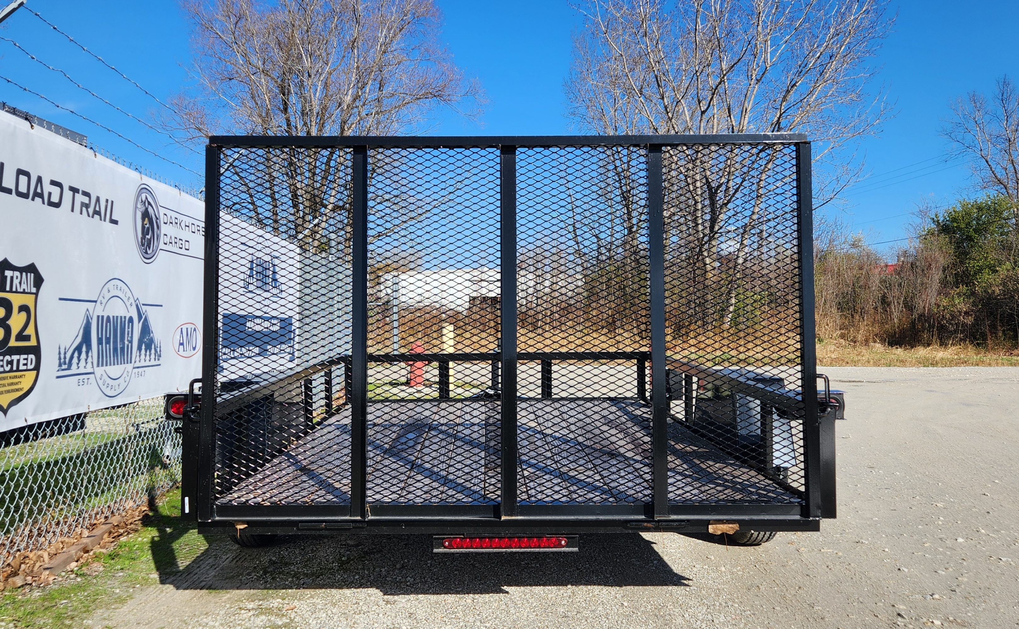 Gate Ramp For Utility Trailer AMO 76