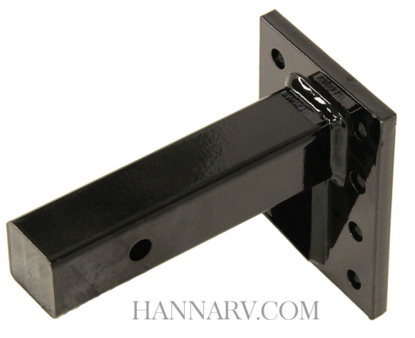 B and W PMHD14002 Pintle Mount for 2 Inch Receiver - 8 Hole - 3 Position - 9 Inch Shank - 16,000 Lb