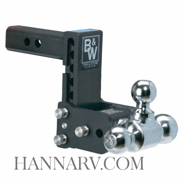Fastway DTALBM7025 2.5 Shank Adjustable Locking Double Ball Hitch