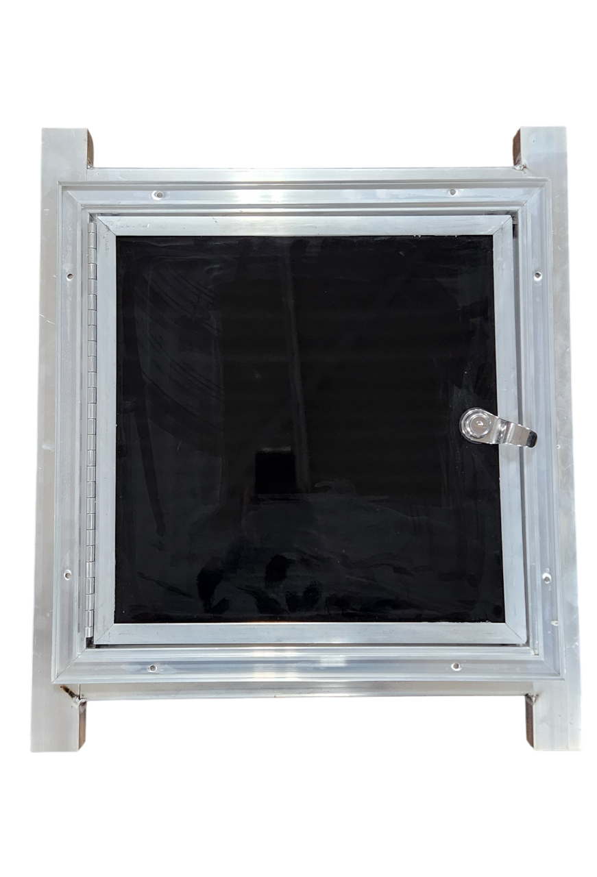 Triton 09037-BK Black Snowmobile / ATV Trailer Fuel Door