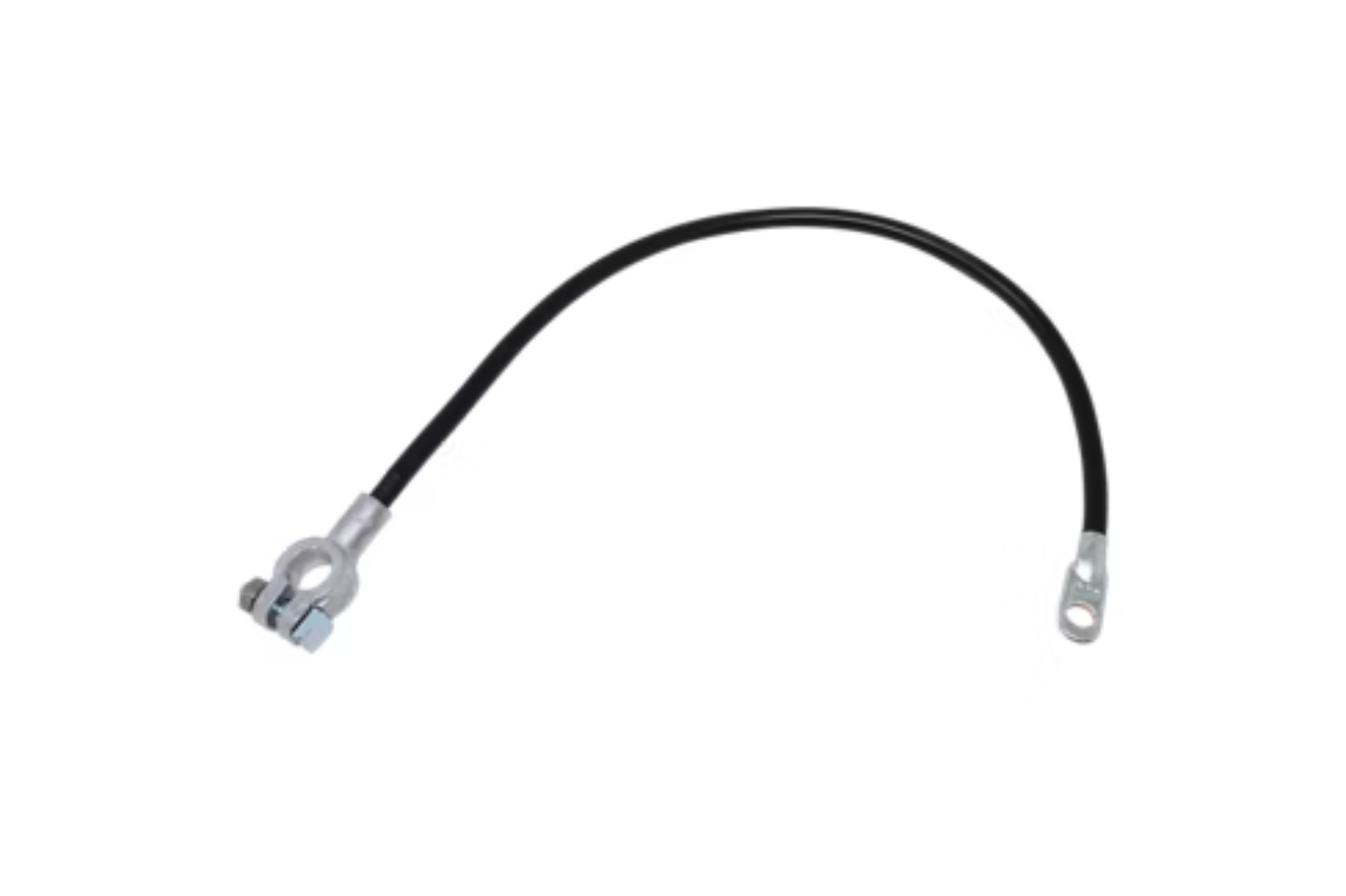 4 Gauge Battery Black Cable To Negative Top Post- 20" Long