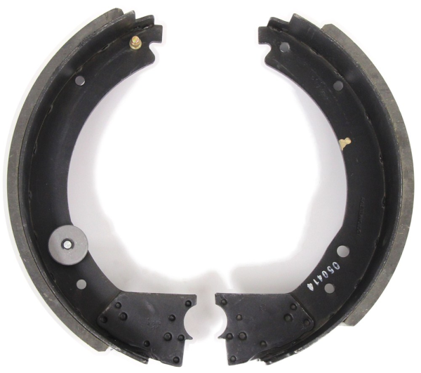 Redline BP04-325 Replacement Brake Shoe and Lining - Left Hand - Cast Backing Plate - Fits Dexter 12