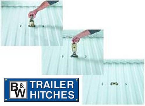 B and W BW1111R Turnoverball Gooseneck Trailer Hitch