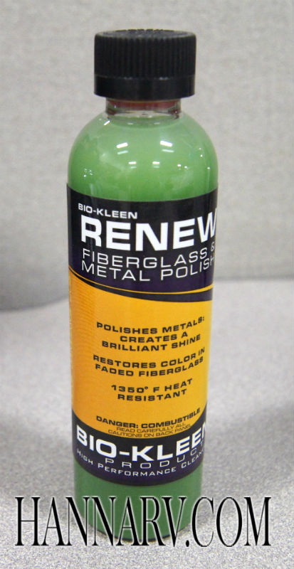 Bio-Kleen M01003 Renew Fiberglass and Metal Polish - 4-oz. Bottle