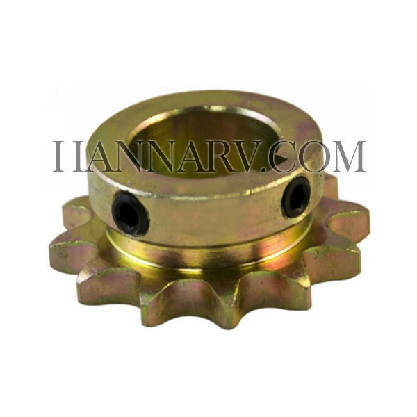 Buyers 1411915 12 Tooth Engine Sprocket Yellow Zinc #40 Chain