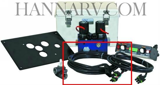 Buyers HVH8 8 Foot Wiring Harness For SAM HVE Series Electric-Hydraulic Spreader Control Module