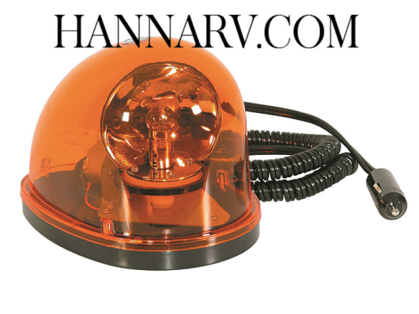 Buyers RL650A Magnetic Mount Revolving Amber Safety Light 12 Volt