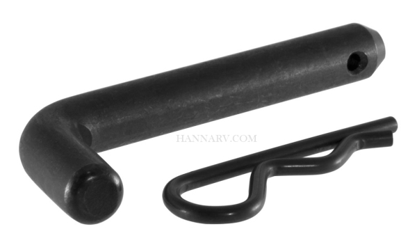 CURT 21578 Black Zinc Hitch Pin And Clip - 5/8 Inch Diameter - Fits 2 x 2 Inch Receiver Tube Opening
