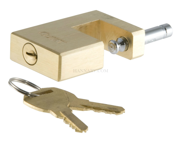 CURT 23546 Solid Brass Latch Type Coupler Lock - 3/4 Inch Span