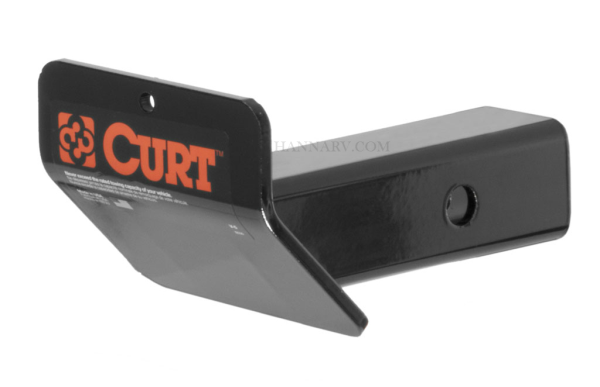 CURT 31007 Hitch-Mounted Skid Shield - Fits Any 2 x 2 Inch Trailer Hitch Receiver Tube Opening