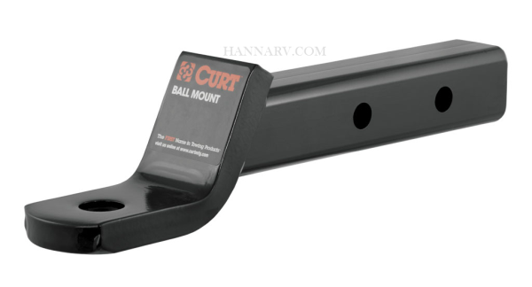 CURT 45220 Dual-Length Ball Mount - Drop 2 Inches - Rise 3/4 Inches - Length 7-1/2 And 10-1/2 Inches
