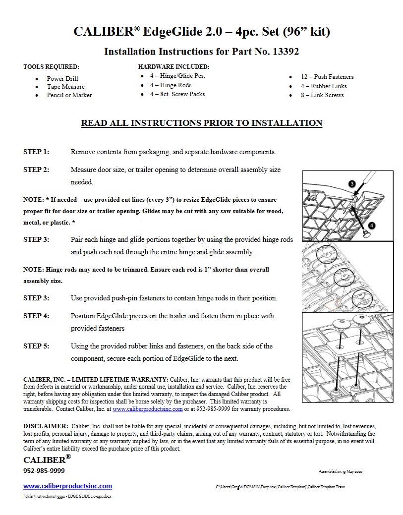 CALIBER EDGE GLIDE 2.0 | Le Marin