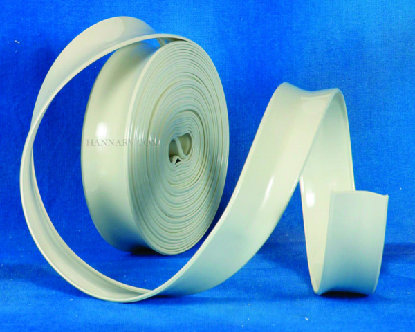 Camco 25222 Vinyl Trim Insert Off White 1 Inch x 100 Foot Roll