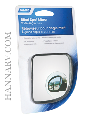 Camco 25623 Wide Angle Convex Blind Spot Mirror