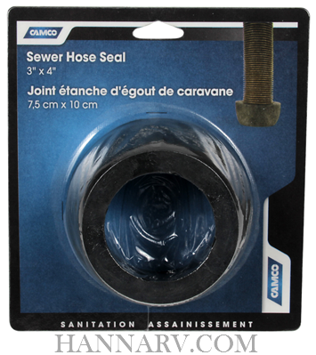 Camco 39313 4 Inch x 3 Inch Sewer Hose Seal