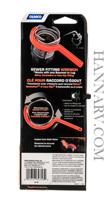 Camco 39758 RhinoFLEX Sewer Fitting Wrench Set