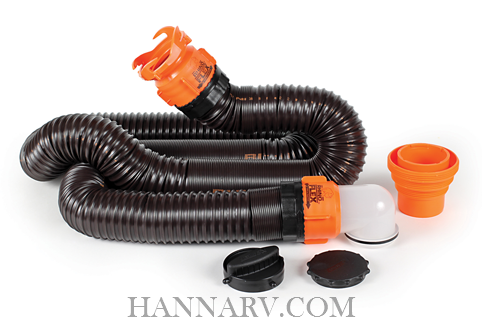 Camco RhinoFLEX 15 Foot RV Sewer Hose Kit | 39761