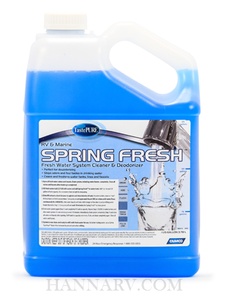 Camco 40207 RV Spring Fresh Water System Cleaner Gallon