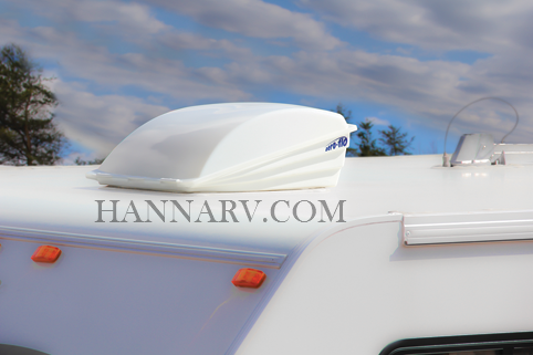 Camco 40421 Aero Flo RV Roof Vent Cover - White
