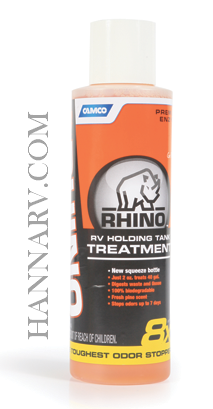 Camco 41512 Rhino RV Holding Tank Treatment Chemical - 16 Oz Squeeze Bottle