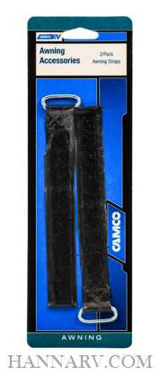 Camco 42503 Replacement RV Awning Straps - 2 Pack