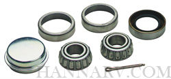 Dutton Lainson 21812 Wheel Bearing Set For 1 1/4 To 3/4-inch Axle, LM67048 To LM11949 Cone, LM67010