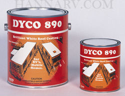 Dyco 890QT RV and Mobile Home Roof Coating