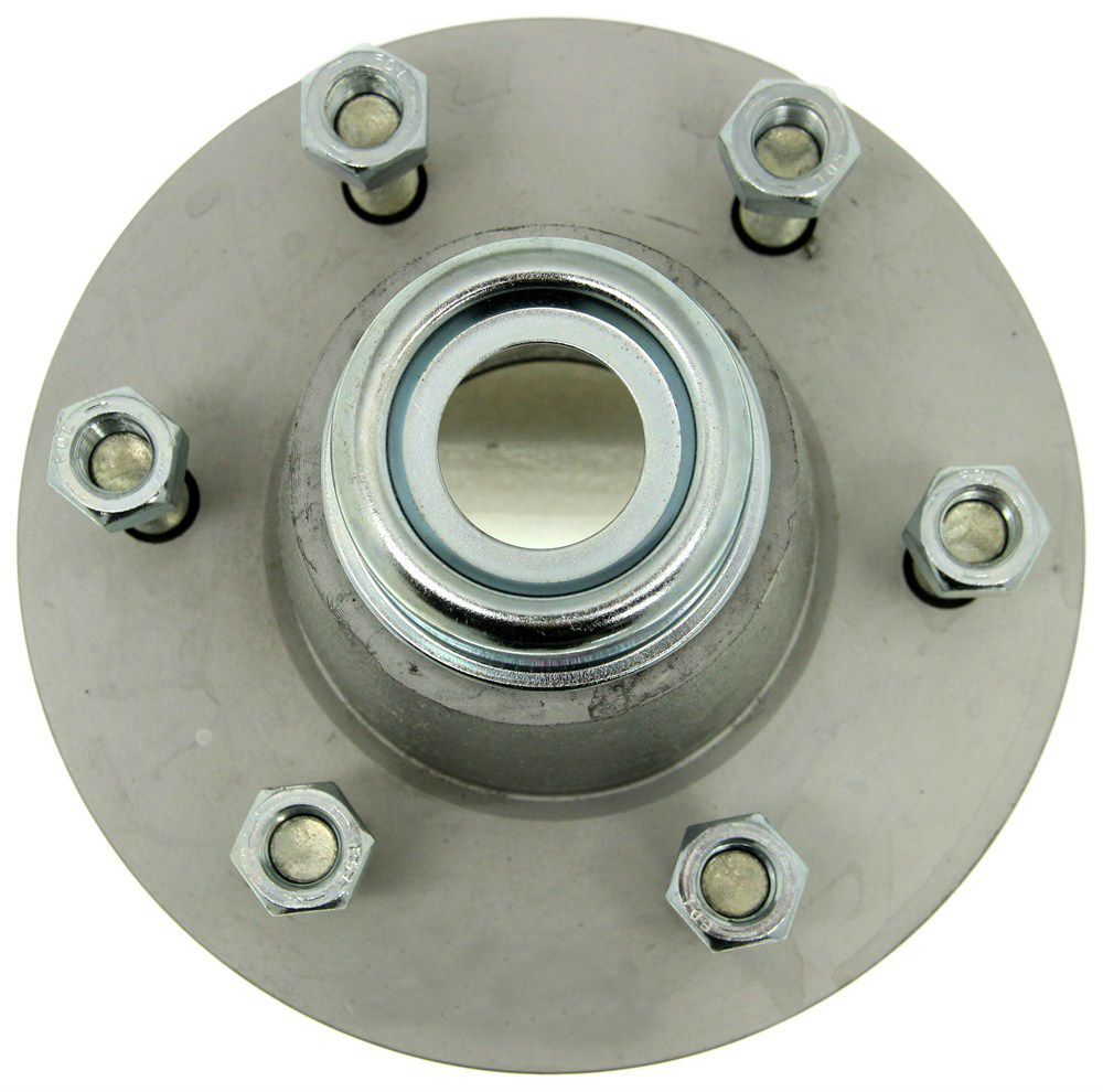 Dexter 8-213-51UC1-EZ Complete E-Z Lube Hub Assembly - 6 on 5.5 - 25580/15123 Bearings - 2.25 Inch I