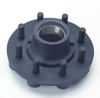 Dexter 8-231-16 Painted Oil Bath Hub Only - 8 on 6.5 - 25580/14125A - For 5.2K-7K Lbs Axles - 2.25 I