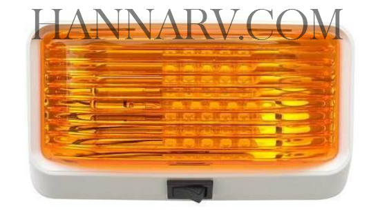 Diamond Group 52725 LED PORCH LIGHT WITH SWITCH Amber