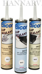 Dicor Products 501LSV Lap Sealant Ivory