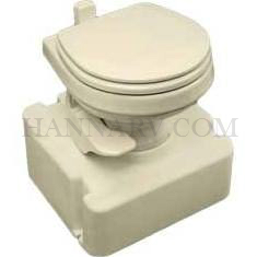 Dometic 312371103 SeaLand Traveler 711-M28 Marine Toilet With Sanitation System - Bone Color
