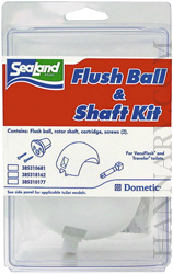 Dometic 385318162 SeaLand Toilet Flush Ball And Shaft Kit For Models 510, 511, 910, 911, 911-28