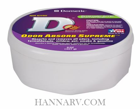 Dometic D1308001 D Odor Absorb Supreme - 8 Oz Canister